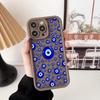 Blue Evil Eye Print Lucky Eye Cover Phone Case For HONOR 400 90 Lite 300 200 70 50 20 10i 9X 8X PRO 5G Silicone Case DIY Shell