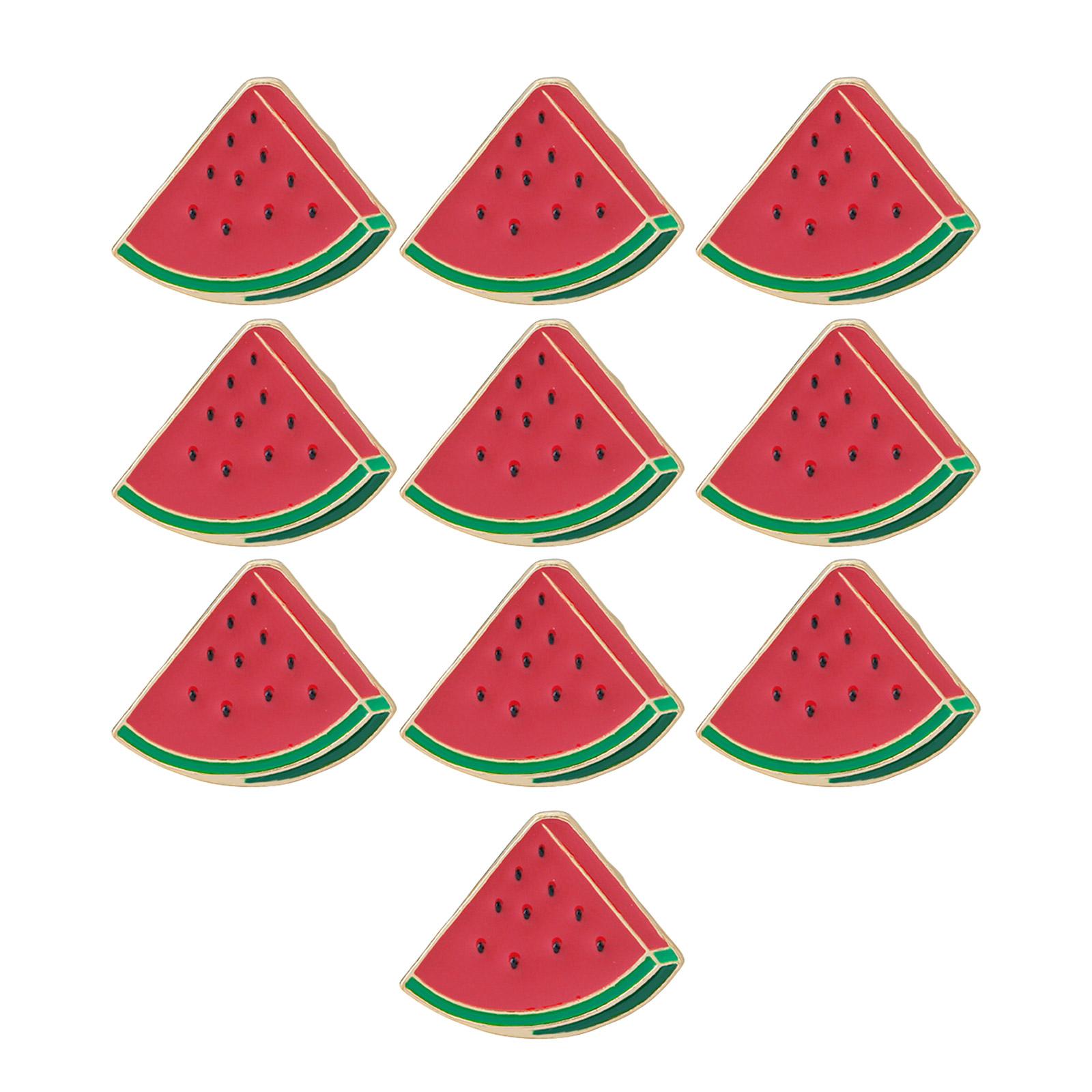 

Фруктовая брошь-булавка Арбуз Мультяшная эмалевая булавка на лацкан Одежная бижутерия Арбуз Фруктовая булавка Подходит для повседневной носки и вечеринок 10