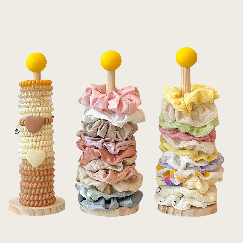 Hair Scrunchies Hairpin Organizer Cute Girl Jewelry Holder Head Rope Headband Display Rack Children'S Hair Accessories Storage