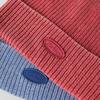 Dickies Knit Cap Pigment Dyed Ribbed Logo Patch Beanie Unisex Acrylic Blue 874