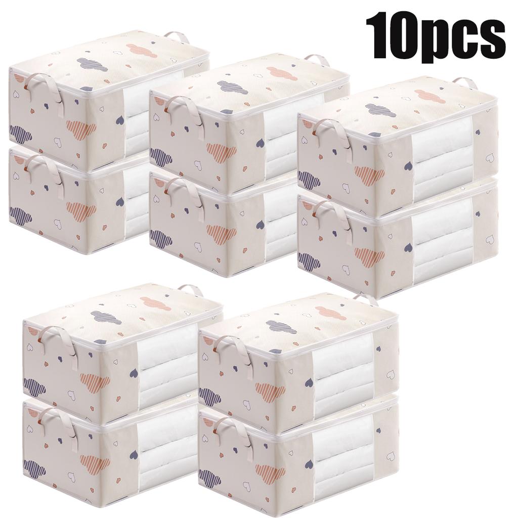 Multi-Purpose Storage Bag Reinforced Handles for Packing Clothes Blankets and Bedding During Moving Home Compact Space Saver