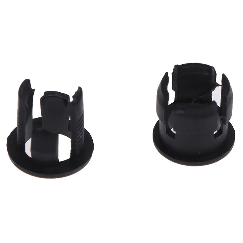 50 Stück 3 mm/5 mm Kunststoff LED Halter Clips-Blenden Halterungen Cases Gehäuse schwarz