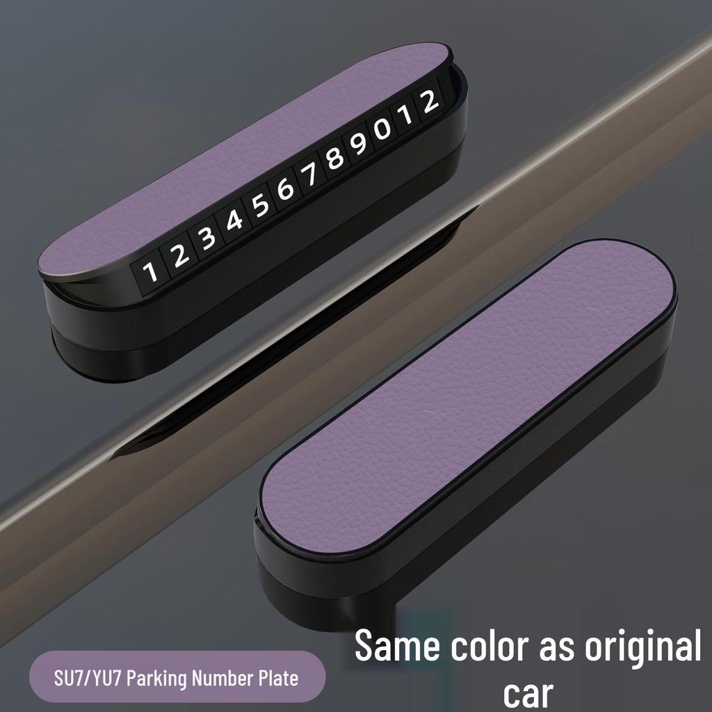 Xiaomi YU7/SU7 Dočasná parkovací značka do interiéru auta - Původní barva