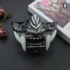 Maschera da demone Oni Samurai giapponese Halloween Demone Samurai Cosplay Horror Prajna Killer Maschere Festa Costume Props