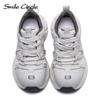 Women Sneakers Round Toe Height Increase Trainers Fashion Casual Thick Bottom Shoes