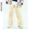 VECTOR Brand Winter Ski Pants Women Outdoor High Quality Windproof Waterproof Warm Snow Trousers Winter Ski Snowboarding Pants