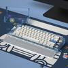 Sikai Wrist Rest Keyboard Arm Rest Palm Rest Acrylic Suitable for 87 Keys No Logo Simple Design Ergonomic Fatigue Rest Wrist Rest for Mechanical