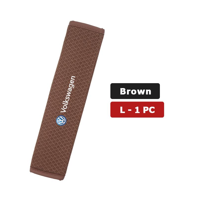 137Car Safety Seat Belt Harness Shoulder Adjuster Pad Cushion For Volkswagen Scirocco Jetta Beetle Golf 4 5 6 Passat Polo B5 B6