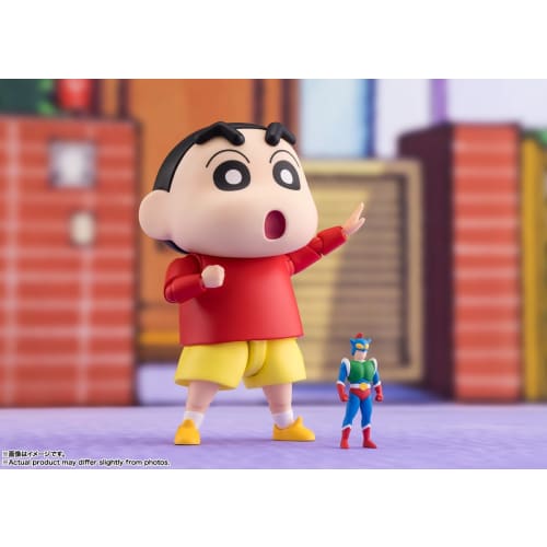 TAMASHII NATIONS S.H.Figuarts Crayon Shin-chan Nohara Shinnosuke, Approximately 85mm, PVC & ABS Painted Action Figure