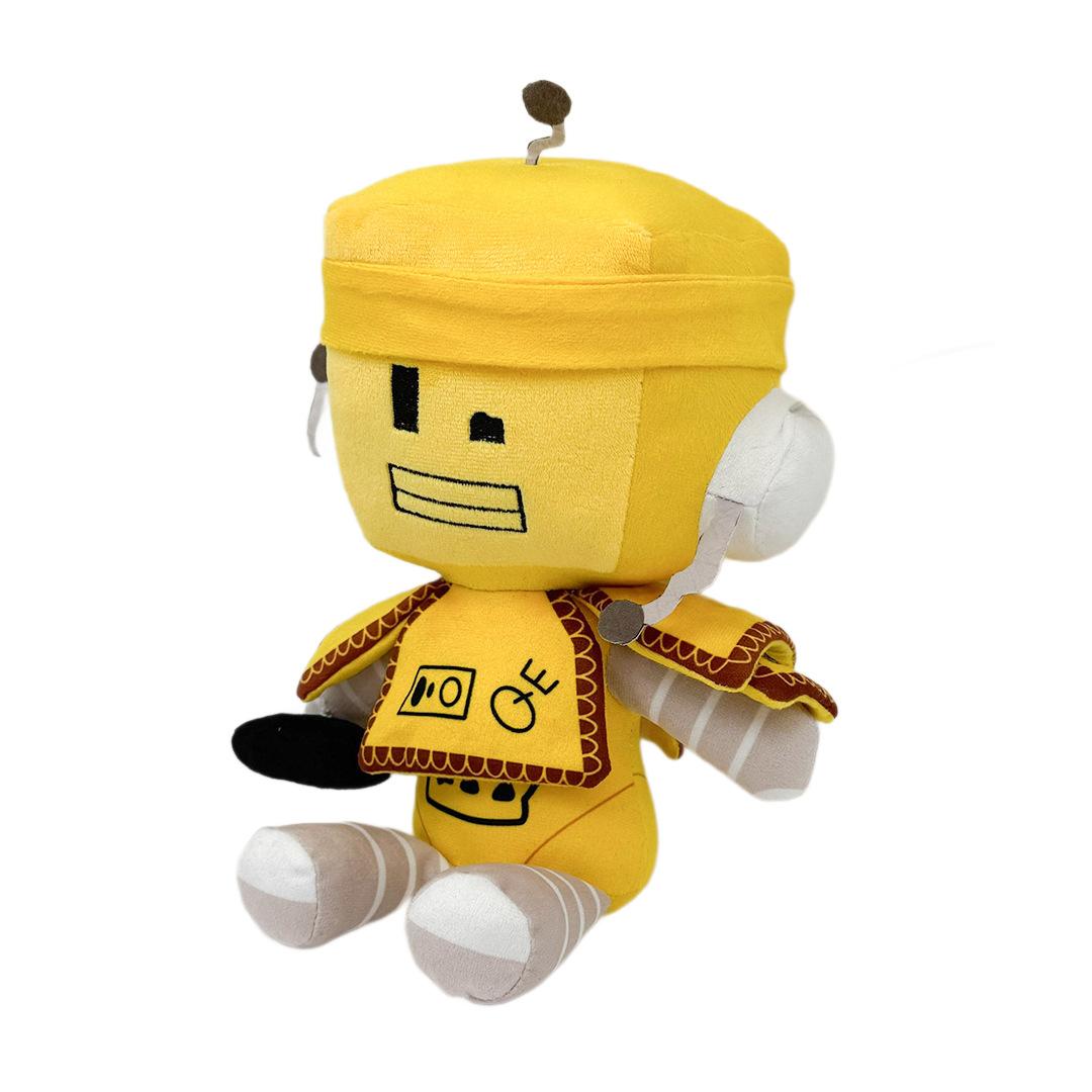 

Yellow Robot Something Evil Will Happen Game Merchandise Plush Toys Kids Game Fan Halloween Christmas Gift Home Decor Funny Doll 23cm