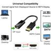 4K Display Port DP To HDMI-compatible Cable Adapter DisplayPort Male To HDTV Female Converter Cable for PC TV Laptop Projector