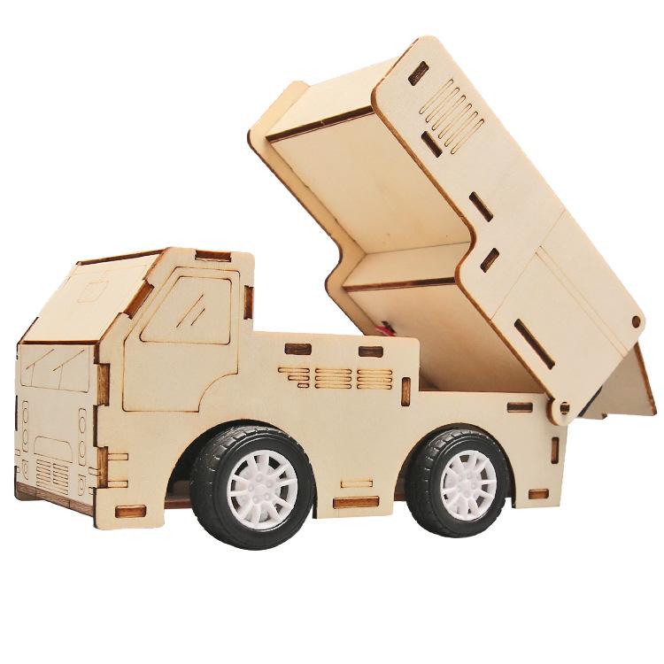 Landwirtschaftliches Lebensmitteltransportfahrzeug Wissenschaftliches Experiment für Kinder Schüler DIY Wissenschaft und Technologie Kleine Produktion Lehrspielzeug Materialpaket