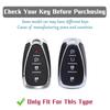 4 Buttons Car Key Fob Cover For Chevrolet Chevy Camaro Cruze Malibu Equinox Onix Spark Sonic Volt Key Case Chain Tpu Case Bag