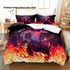 3D Printed Gurren Lagann Anime Bedding Set Duvet Cover Pillowcase For Fans Bedroom Decor Twin Full Queen King Size Bed Linen