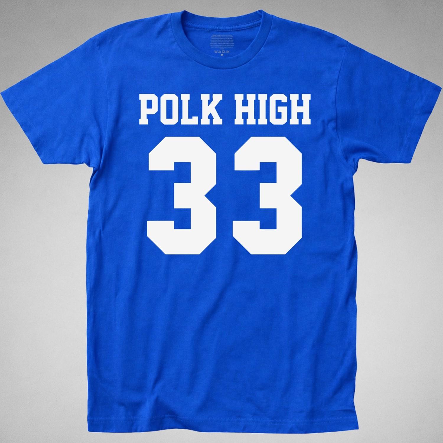 ФУТБОЛКА POLK HIGH 33 Эл Банди Женаты с детьми школа 80 футбольная форма костюм L