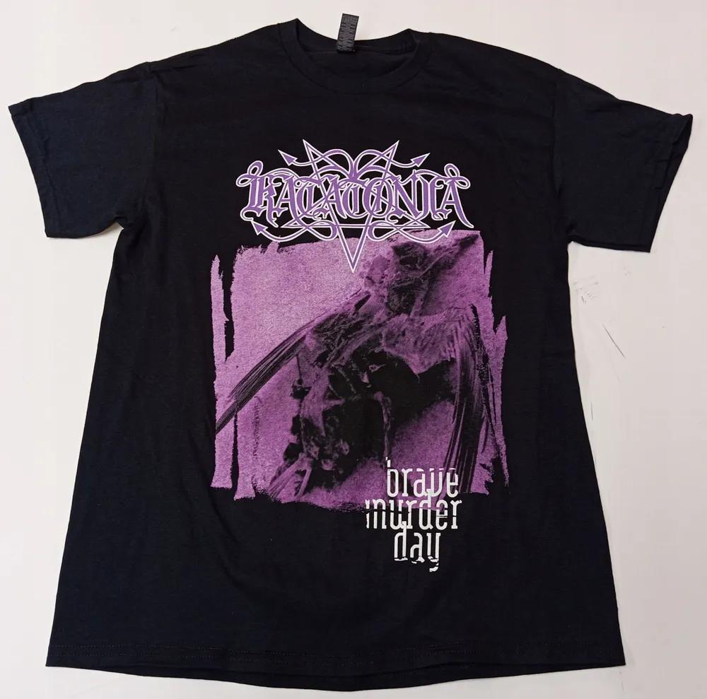 Unisex Short Sleeve Crew Neck Cotton T Shirt Katatonia Brave Murder Day Metal XXXL