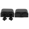 Car Boat Dual Port Surface Mount Cigarette Lighter Socket 12V 24V Motorbike ZY