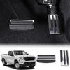 Gas Accelerator Pedal Covers Compatible with Nissan Frontier 2022-2024 Stainless Steel Throttle Brake Pedal Cover Anti-Slip No Drilling Brake Foot