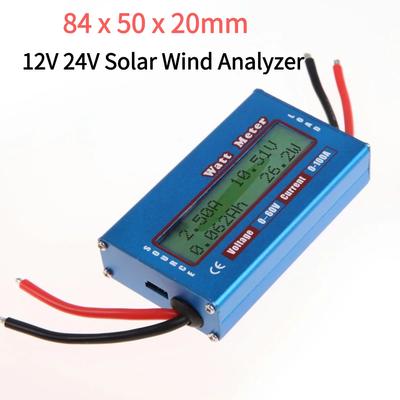 Simple DC Power Analyser Watt Volt Amp Meter Voltage Detection Analyzer Testing Meter Battery Tester Checker Tools