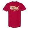 San Francisco USA Script - Football Team Colors Sports T-Shirt - Cardinal