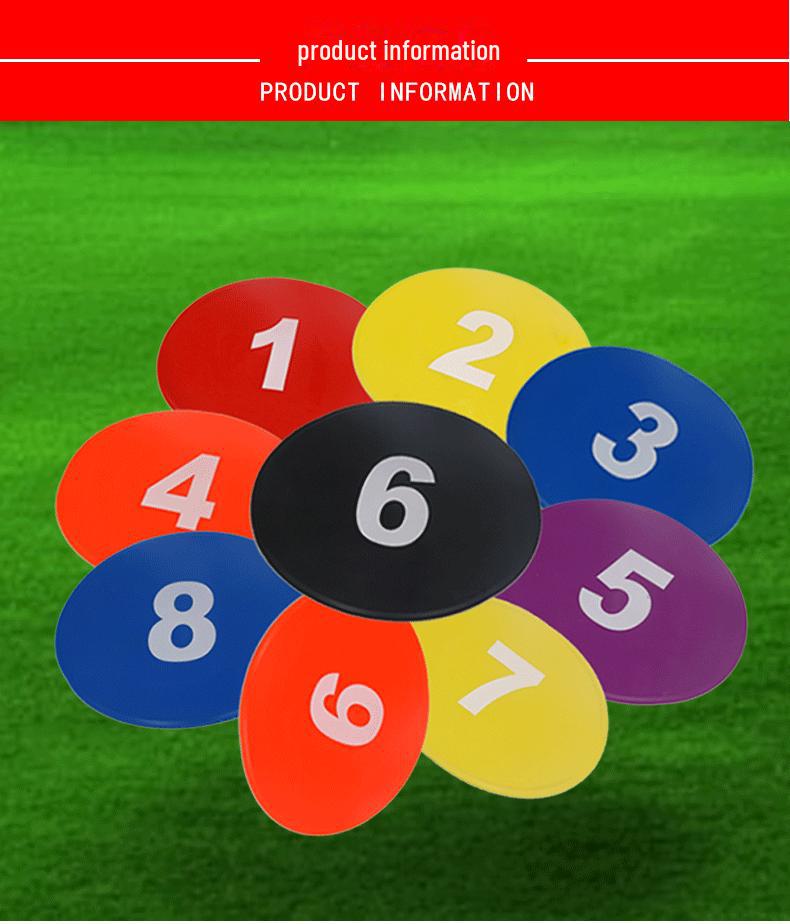 Digital Logo Disc: Plane Marker & Football Training Landmark Patch