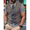Round neck men's round neck T-shirt, men's role-playing party T-shirt