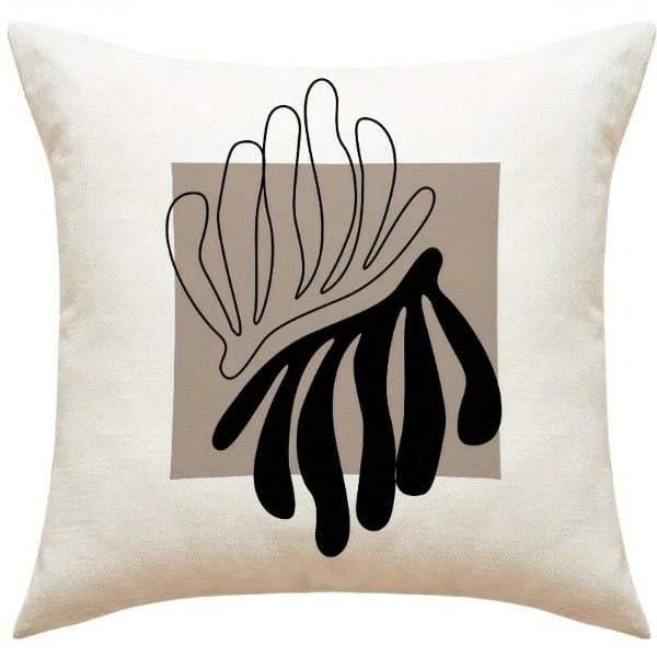Modern Abstract Pillowcase Set ,Sofa Bedroom Cushion Cover, Single-sided Printing, Without Pillow Core