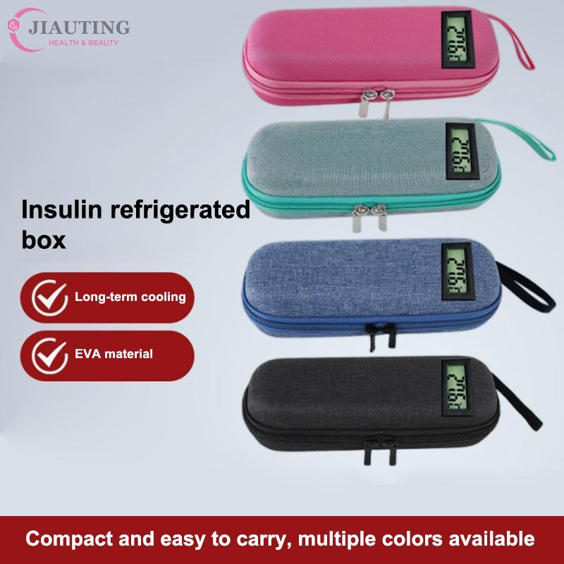 Insulin Cooler Travel Storage Case With Digital Display Medicine Organizer Bag Reusable Diabetes Carrying Bag For Diabetics