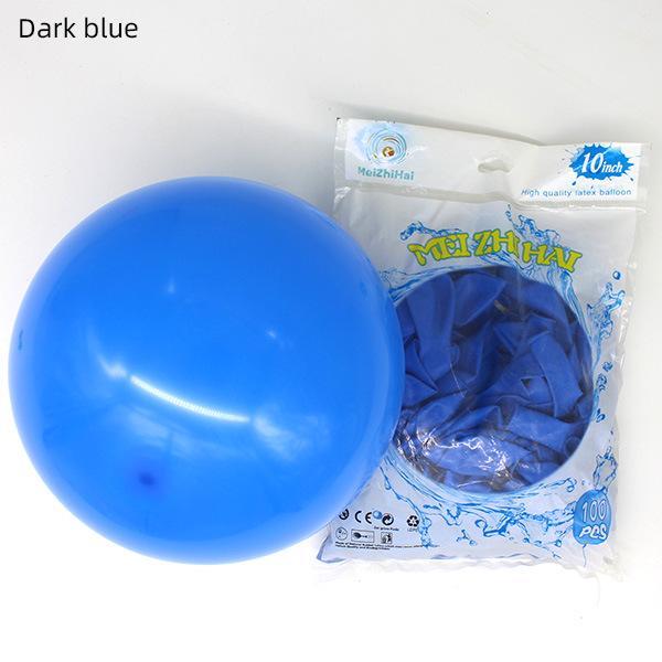 10-Inch Retro Transparent Wedding & Birthday Balloon Set