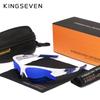 KINGSEVEN Mountain Bike Cycling Glasses Men Women MTB Sunglasses Outdoor Sports Anti-UV400 Polarized Riding Comfortable Wear