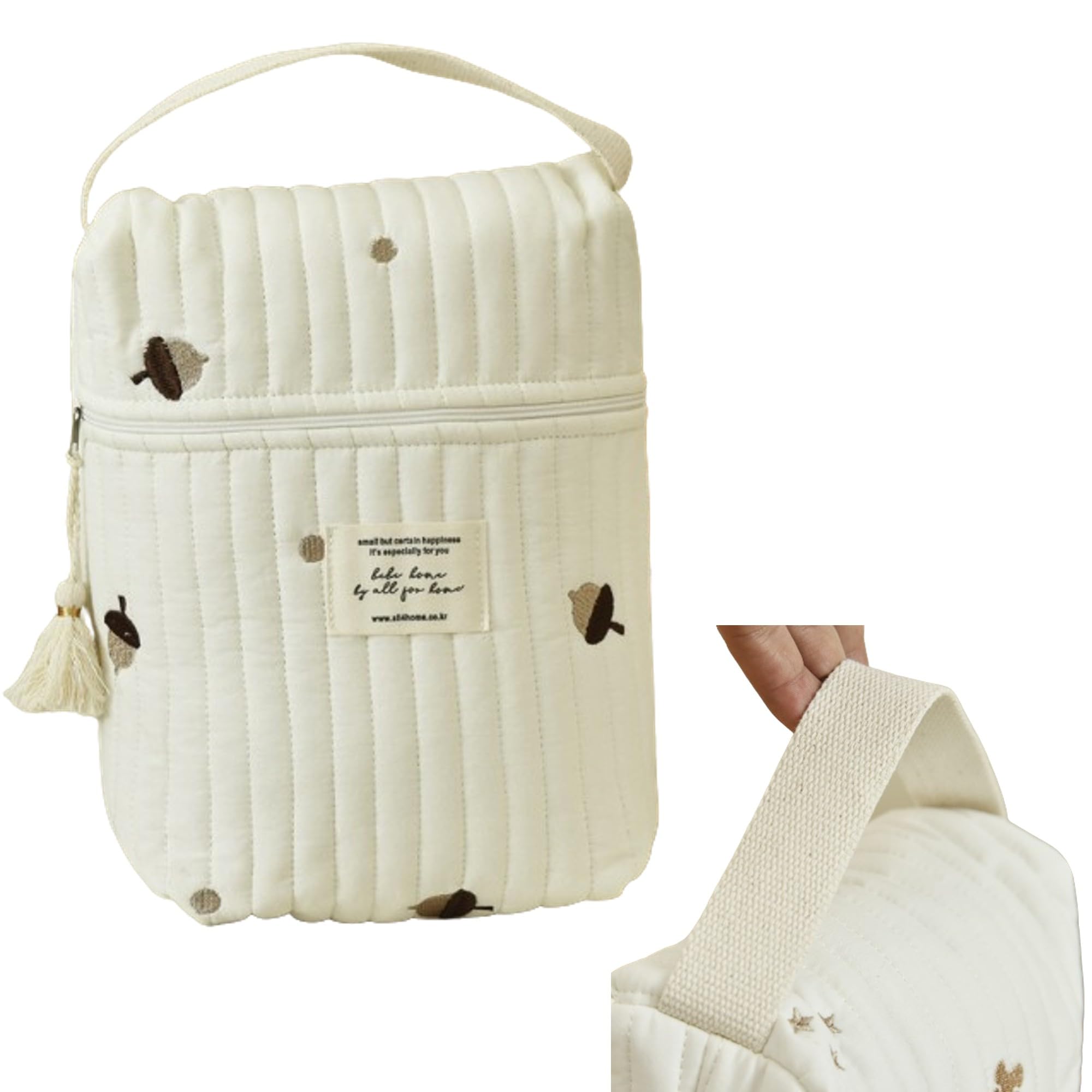 

Merrytime Детская бутылочка Подгузник Корейский Молоко Молоко Подгузник Сухой Подходит для Узор Желуди Сумка, Сумка, Стиль, Ebul, Бутылочка, Чехол, Сумка, Молоко, Портативный,