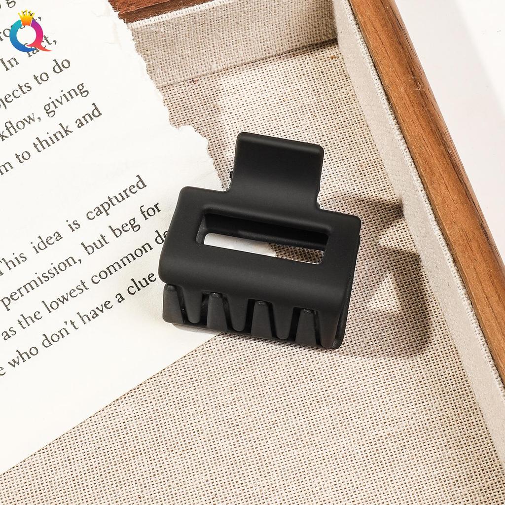 Ki Yue Korean Matte High Ponytail Small Claw Clip for Versatile Updo Hair Styling