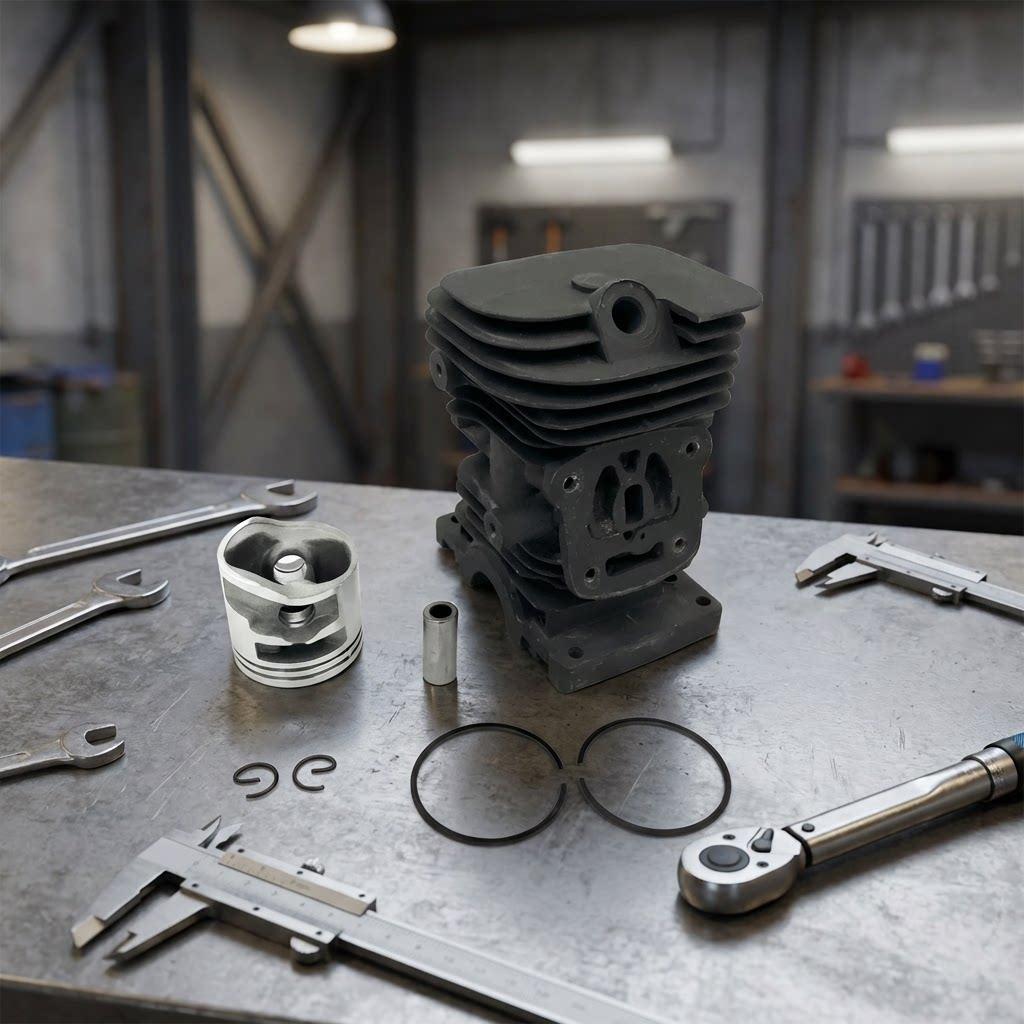 

37mm Cylinder Assembly for Piston Kit Fits For MS170 MS180 MS171 MS181 MS181C Chainsaw OEM Replacement Component China Mainland