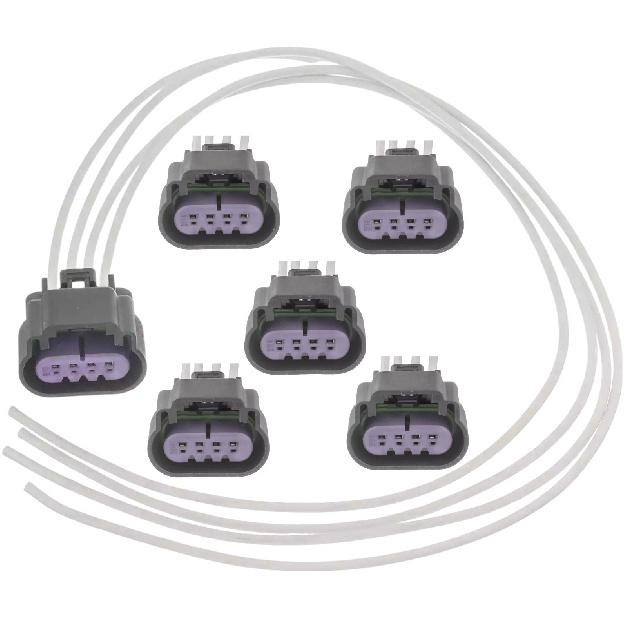 6x Ignition Coil Connector Fits Buick Cadillac Chevrolet GMC Saab Saturn Suzuki