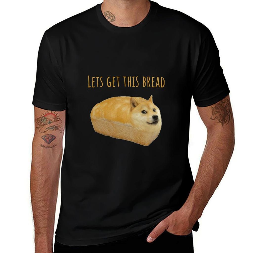 Doge Lets Get This Bread Tshirt Festive Simple Tshirt