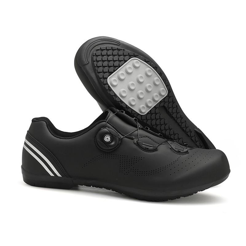 Mens Cycling Shoes With Stiff Sole Breathable Road MTB Indoor Trainer Non-Cleat Clipless Options
