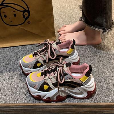Dad Shoes Women Ins Super Hot Internet Celebrity Explosion Thickness Small Women's Shoes Autumn Versatile Casual Shoes