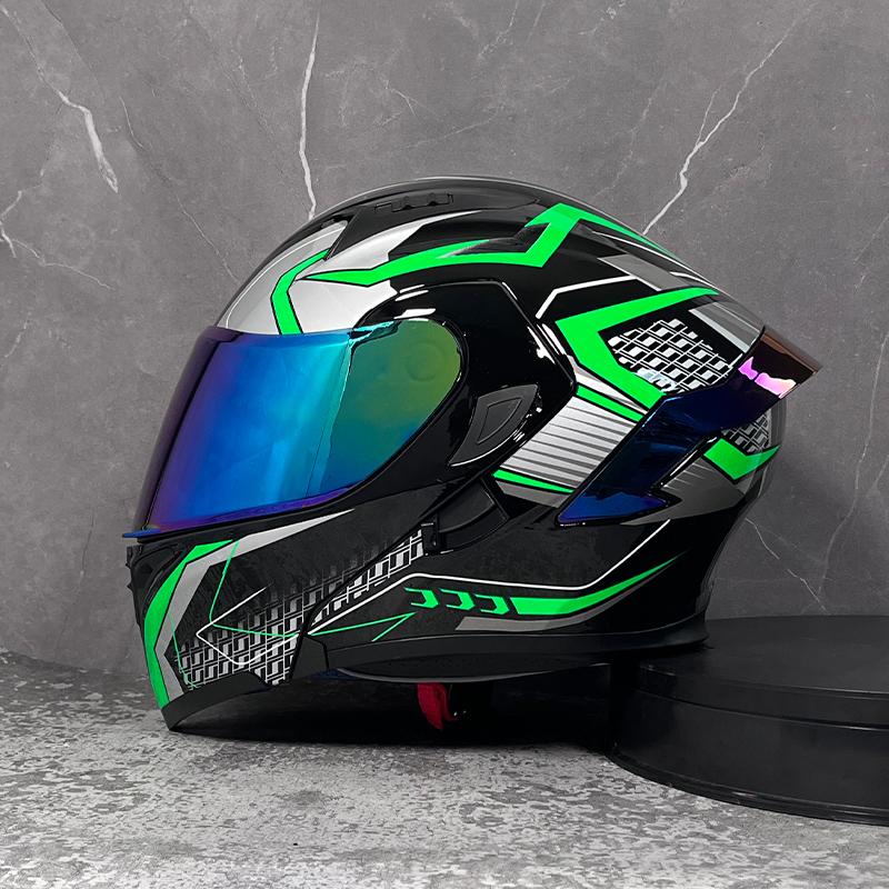Motorcycle helmets Double Visors Modular Flip Up helmet DOT approved Full face casque moto racing Motocross helmet DOT