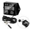 Kebidumei Digital Engine Tachometer Gauge Tach Hour Meter with Clip Waterproof RPM For 2/4 Stroke Engine Motor Stroke Car Boat