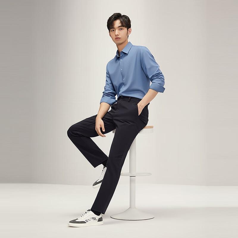 Septwolves Men's Business Casual Straight-Fit Pants