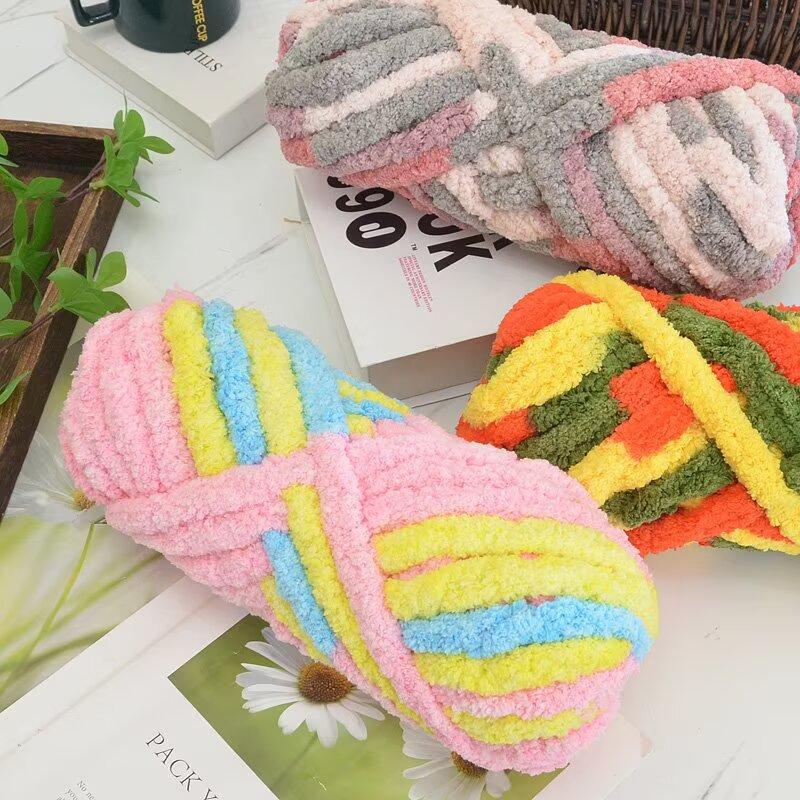 Yarn Suitable for Finger Knitting, Handmade DIY Knitting Materials, Very Thick Yarn Balls for Hand Knitting Blankets, Carpets, Cushions, Scarves, Hats