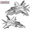 1600PCS F-35 Lightning II Fighter Jet Building Blocks Bomber Shipboard Aircraft Model Bricks Kids Toy Gifts Desktop Decoration