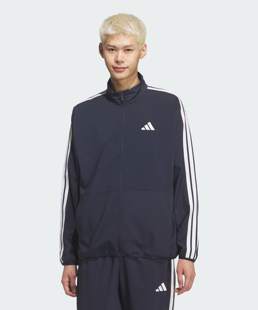 Adidas 3-Stripe Regular Fit Light Woven Track Top Kr8908