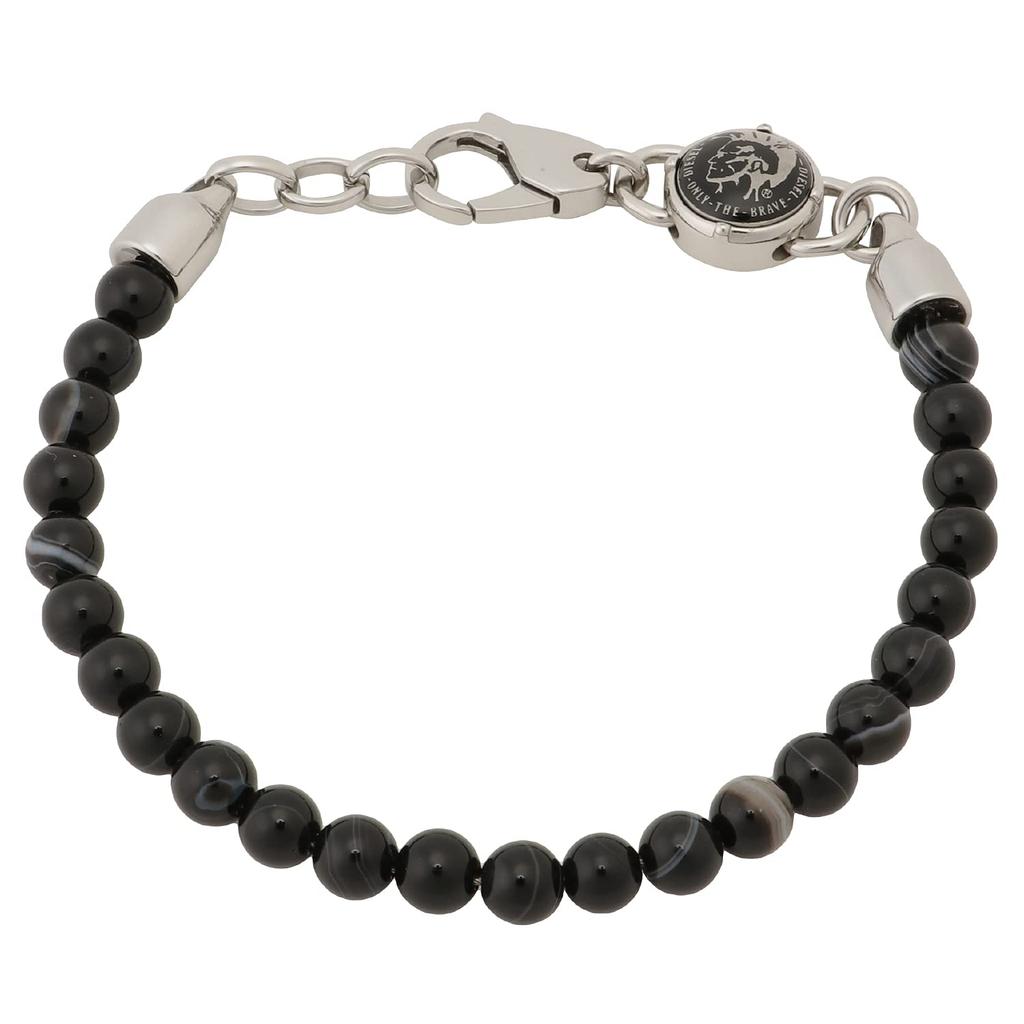 Diesel Braveman Mohawk Beaded Bracelet DX0848040 [Parallel Import]