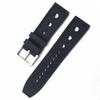 New Luxury Blue Red Black Yellow Silicone Rubber Watchband 22mm Smooth Hole Strap Fit For Breit-ling Avenger Superocean Watch