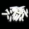 25Pcs White Nylon Single Head Fastener Durables  Multi-Purpose Hardware Accessories