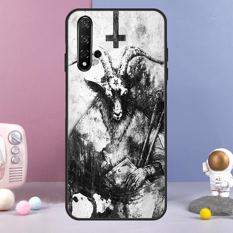 Devil Satan For Huawei Nova Y72 Y61 Y91 Y73 Y90 Y70 Y60 12s 12i 11i 8i 9 10 SE P60 P30 Pro P40 Lite Case