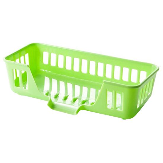 Kitchen Shelves Colorful Smooth Edge Solid Material Bathroom Storage Rack for Toiletries