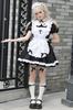 Maid 4 Colors and Halloween Short Adult Necklace and Socks [RPFLQ] Costume, Cosplay, Available Black, Red, Blue, Pink, Costume, Women's Apron,