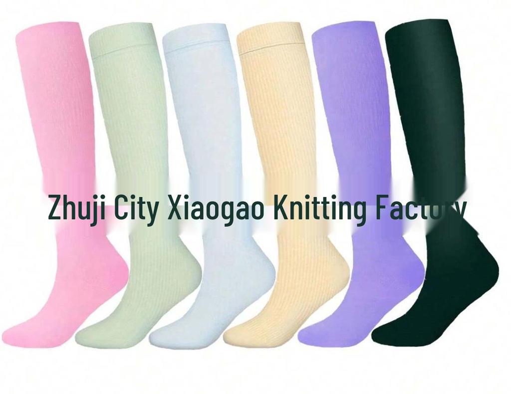 Unisex Long Compression Socks for Cycling, Running, and Marathon